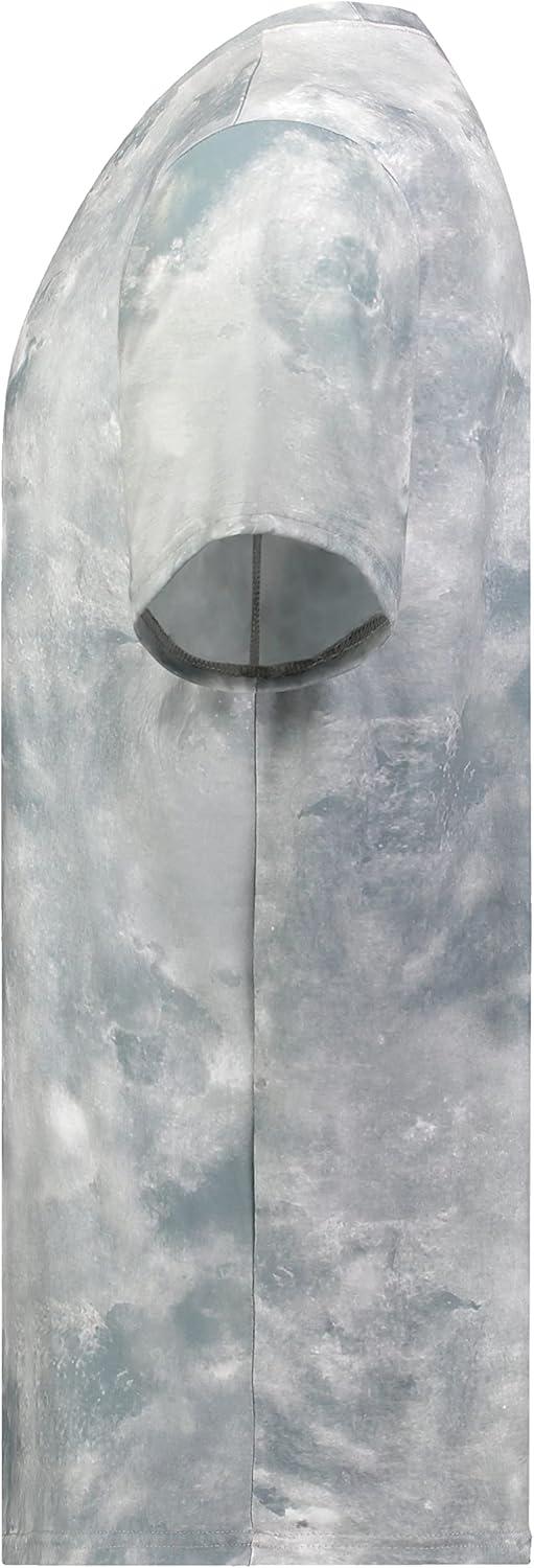 imageHolloway Mens Stock CottonTouch Poly TeeSilver Cloud Print