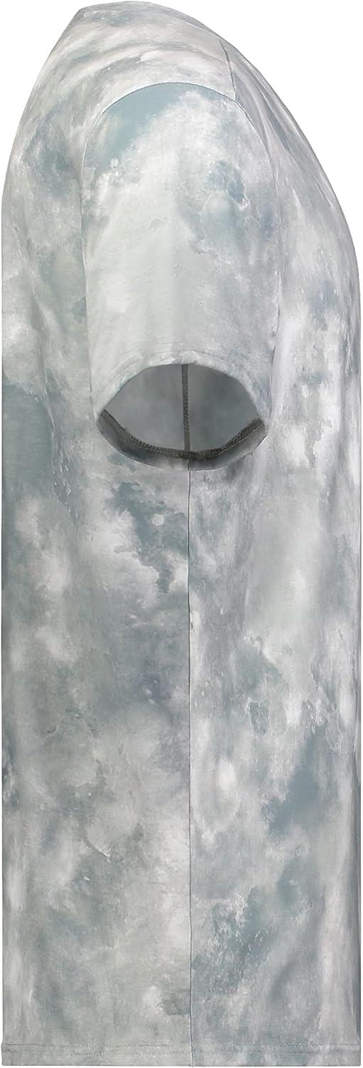 imageHolloway Mens Stock CottonTouch Poly TeeSilver Cloud Print