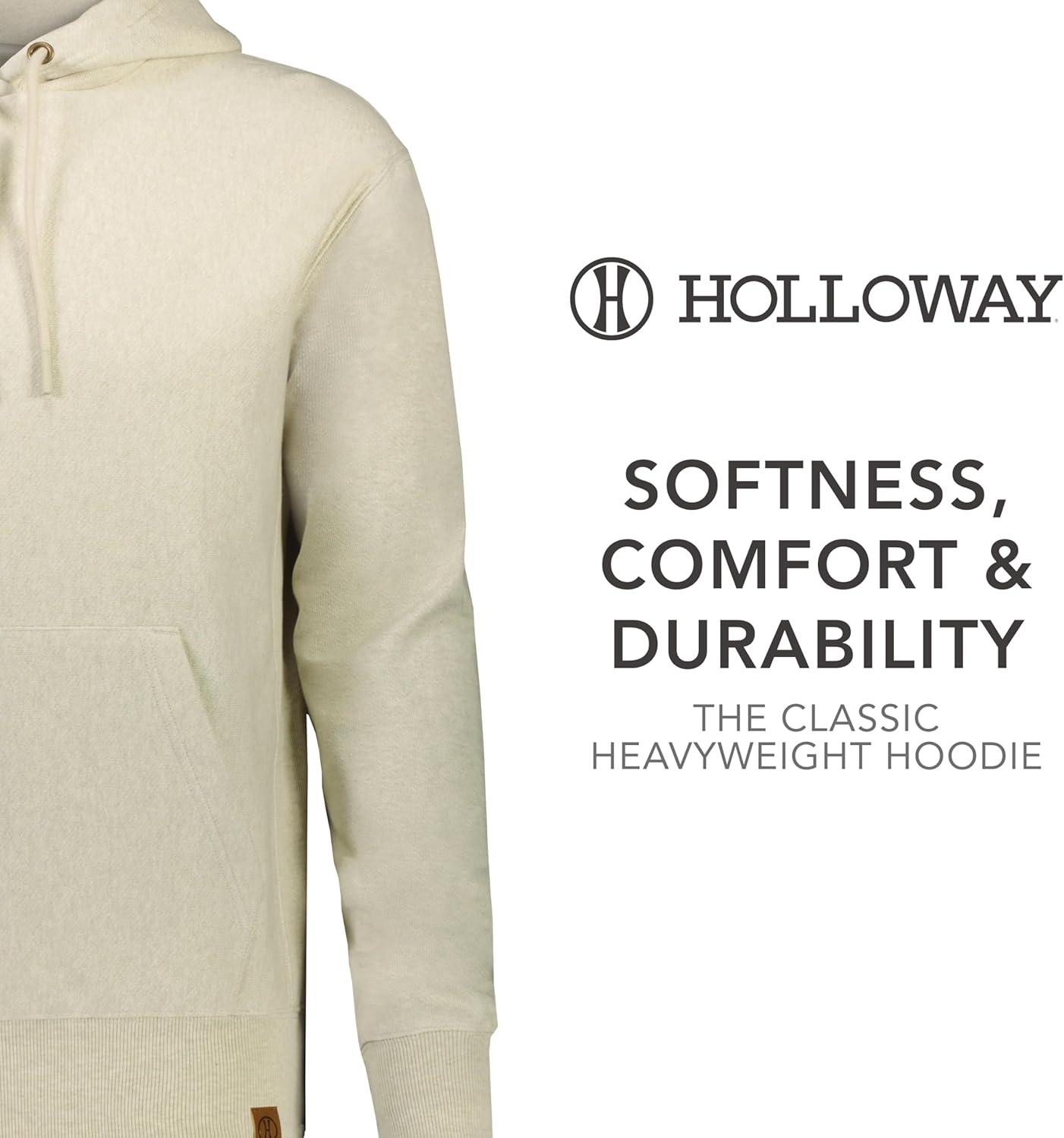 imageHolloway mens Classic Heavyweight Fleece HoodieVintage Birch Heather