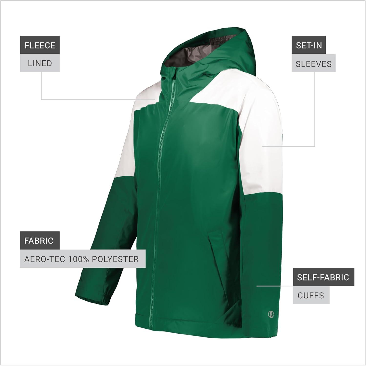 imageHolloway mens Holloway Cold Secure JacketDark GreenWhite