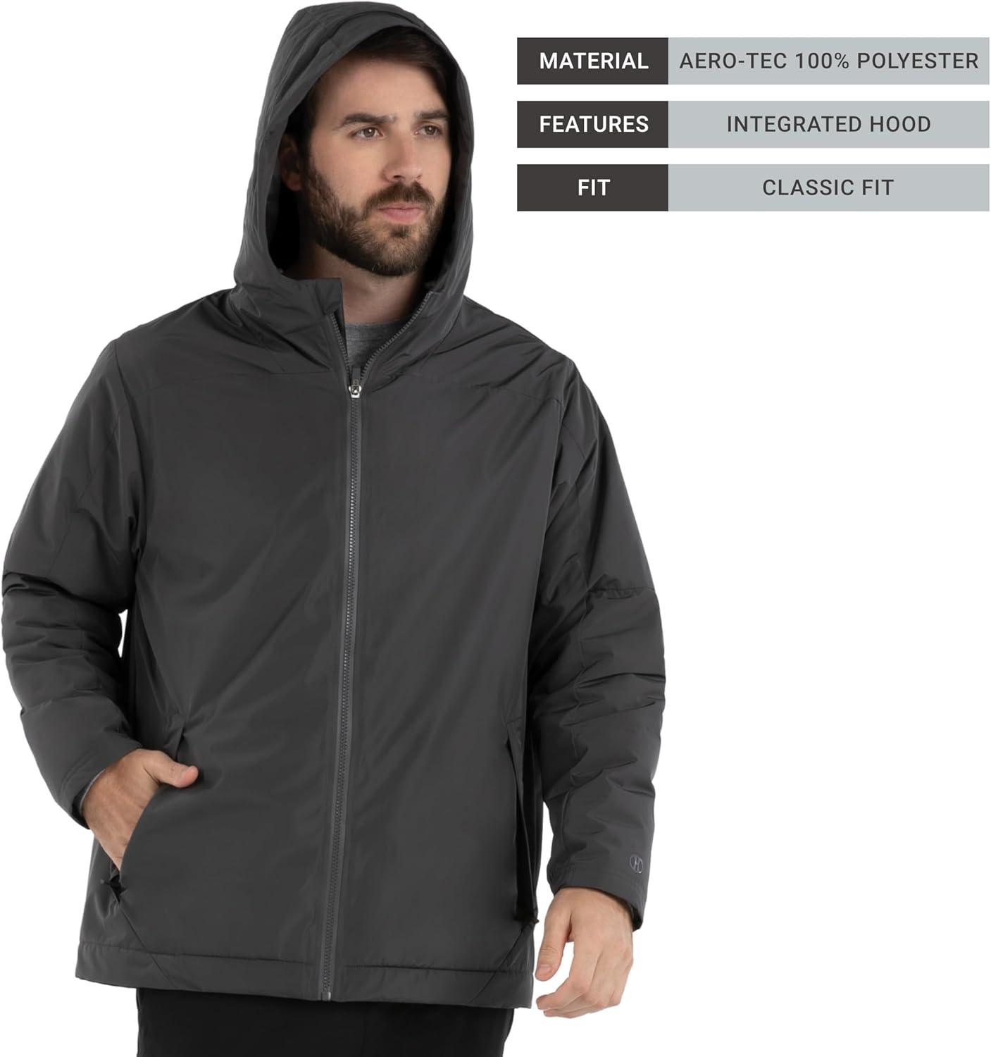 imageHolloway mens Holloway Cold Secure JacketScarletWhite