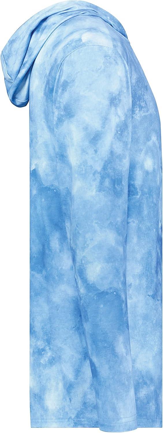 imageHolloway mens Stock Cottontouch Poly HoodieColumbia Blue Cloud Print