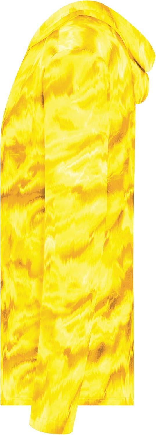 imageHolloway mens Stock Cottontouch Poly HoodieGold Shockwave Print