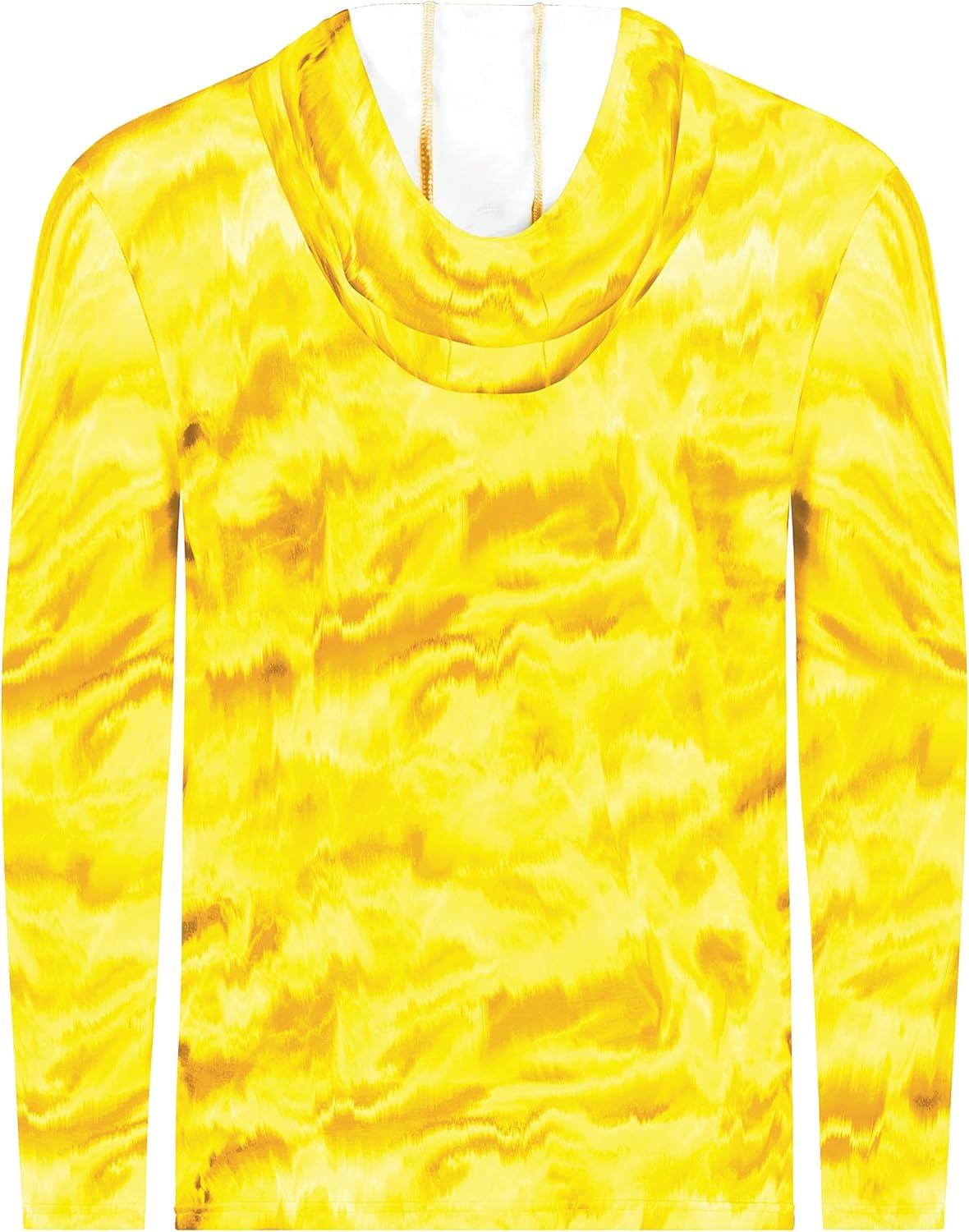 imageHolloway mens Stock Cottontouch Poly HoodieGold Shockwave Print
