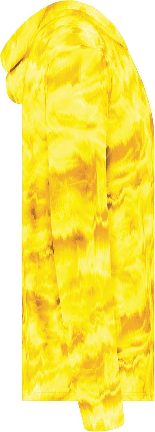 imageHolloway mens Stock Cottontouch Poly HoodieGold Shockwave Print