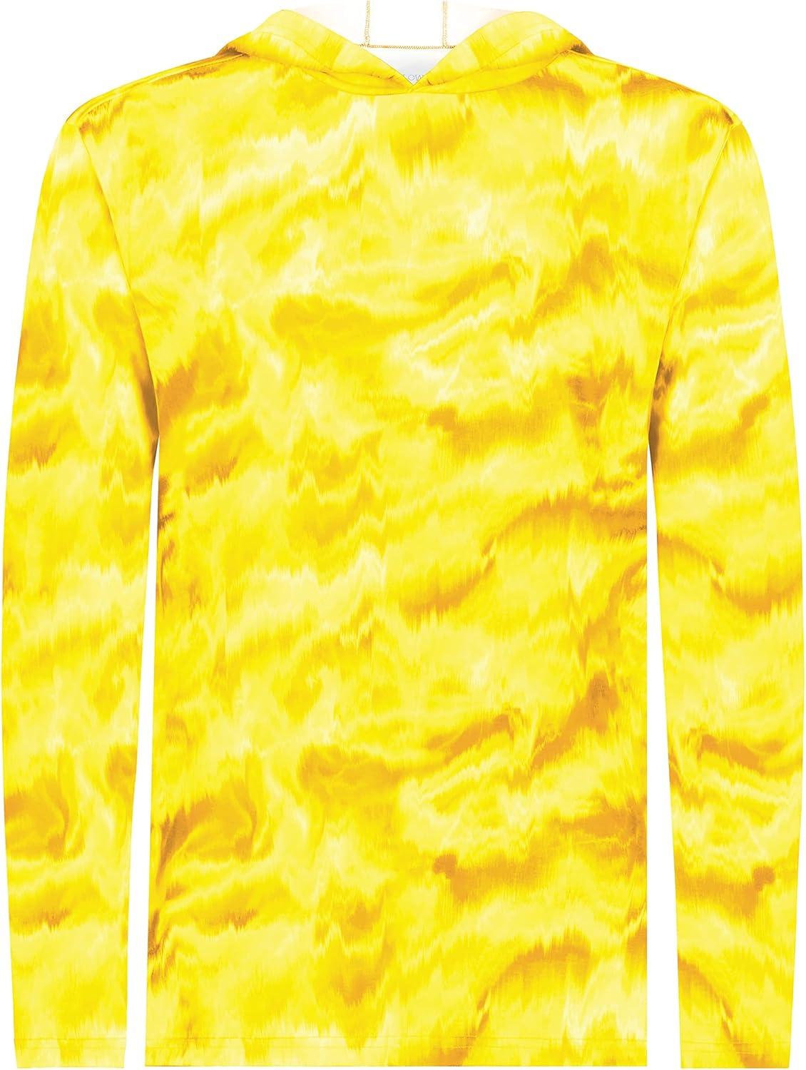 imageHolloway mens Stock Cottontouch Poly HoodieGold Shockwave Print