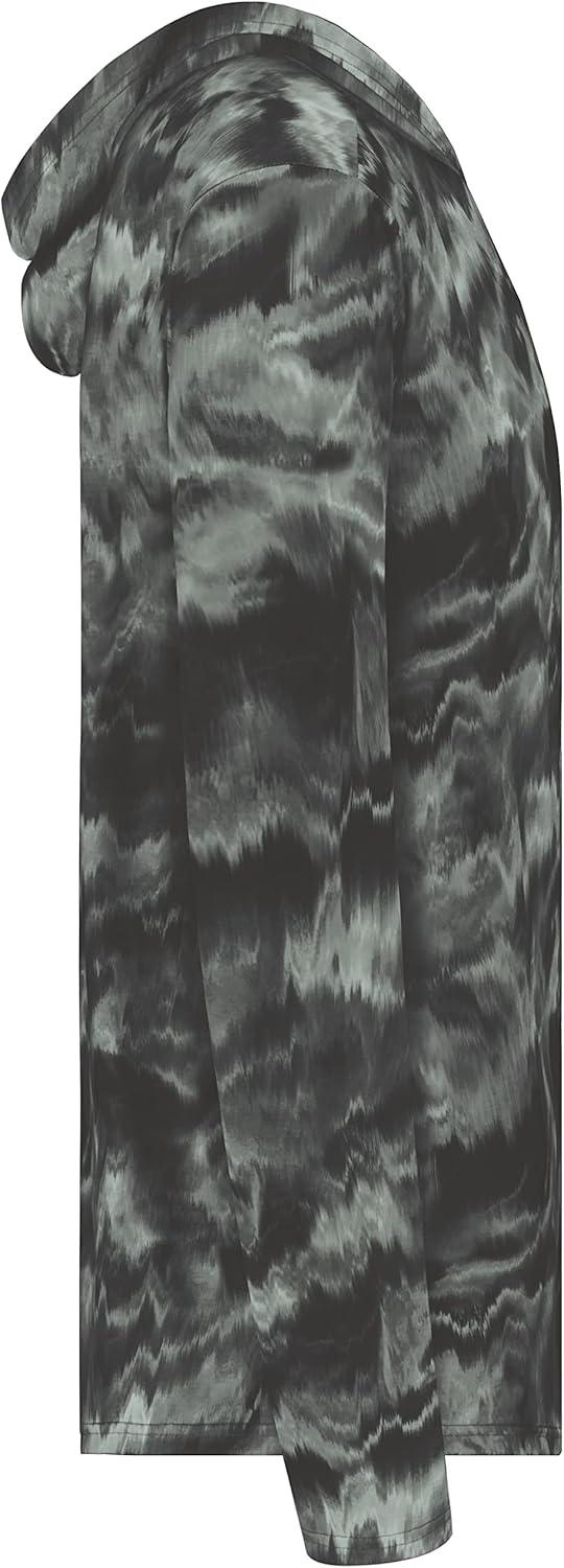 imageHolloway mens Stock Cottontouch Poly HoodieGraphite Shockwave Print