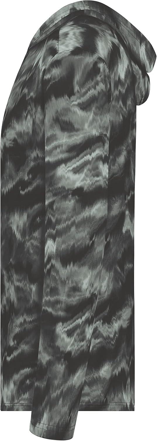 imageHolloway mens Stock Cottontouch Poly HoodieGraphite Shockwave Print
