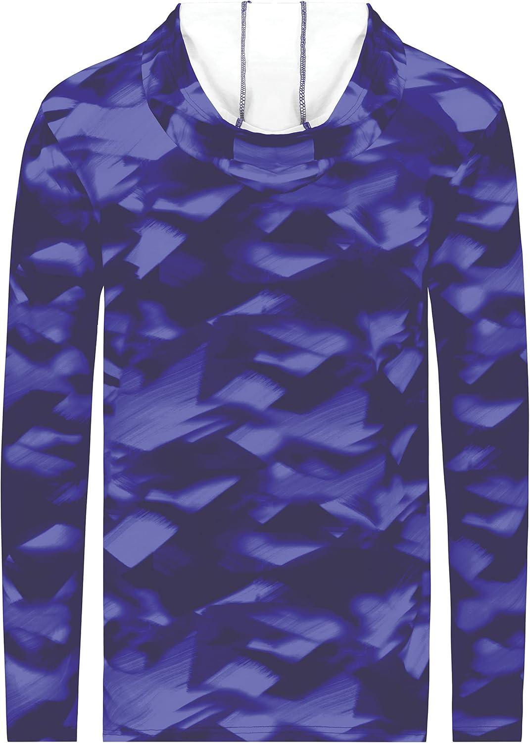 imageHolloway mens Stock Cottontouch Poly HoodiePurple Glacier Print
