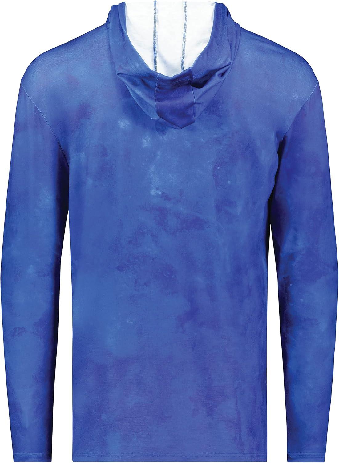 imageHolloway mens Stock Cottontouch Poly HoodieRoyal Cloud Print