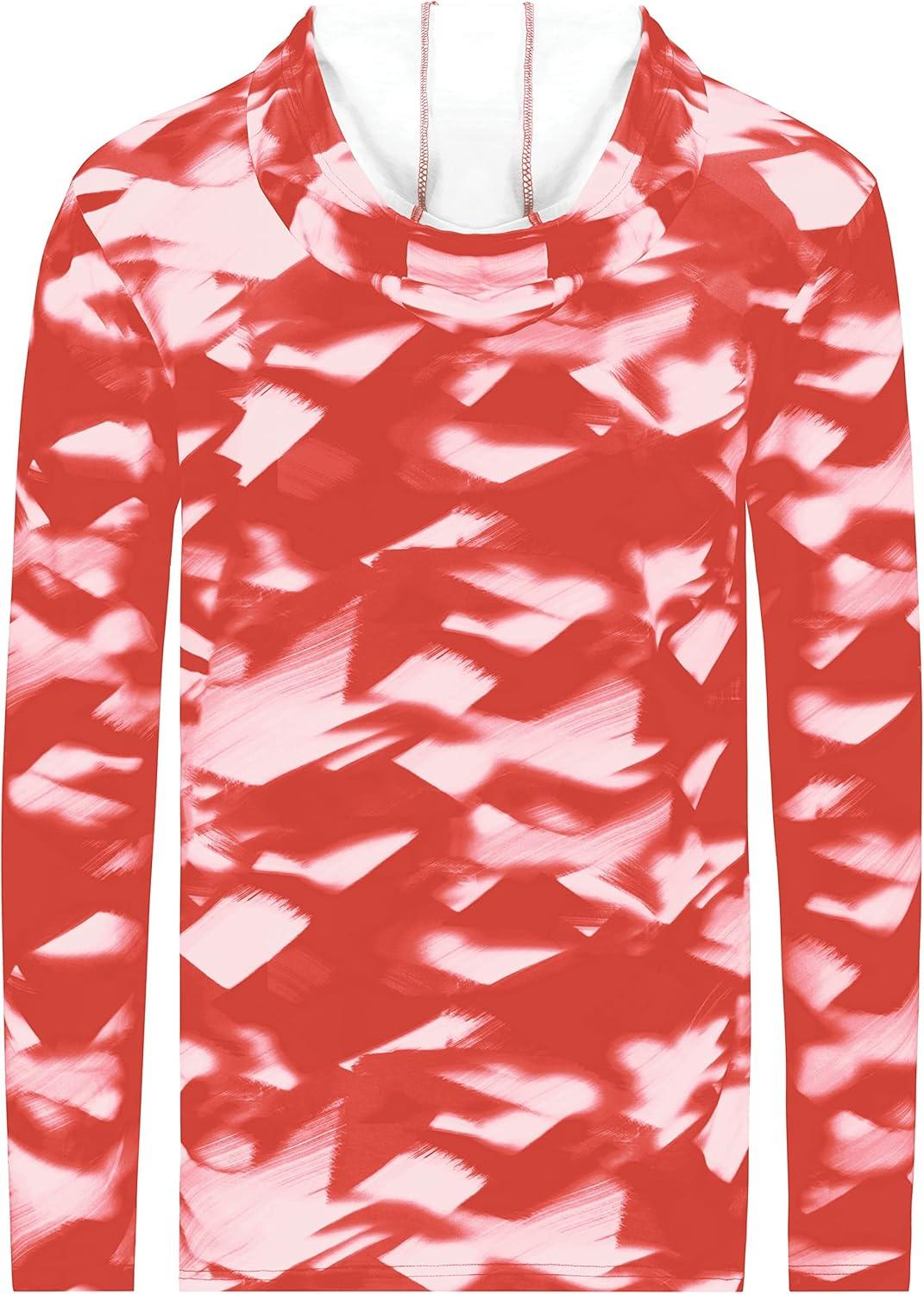 imageHolloway mens Stock Cottontouch Poly HoodieScarlet Glacier Print