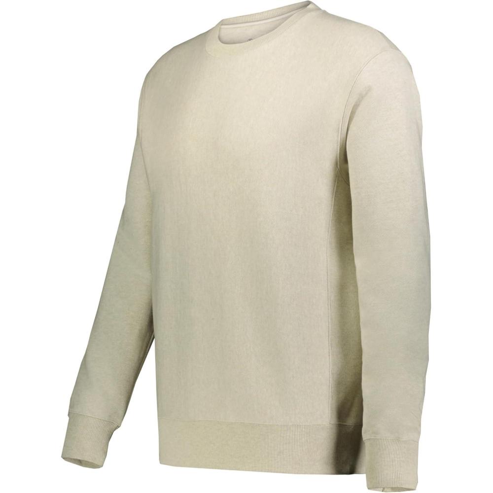 imageHolloway Mens Holloway Classic Heavyweight Fleece CrewVintage Birch Heather
