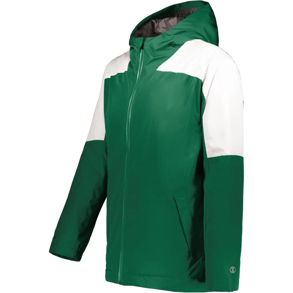 imageHolloway mens Holloway Cold Secure JacketDark GreenWhite