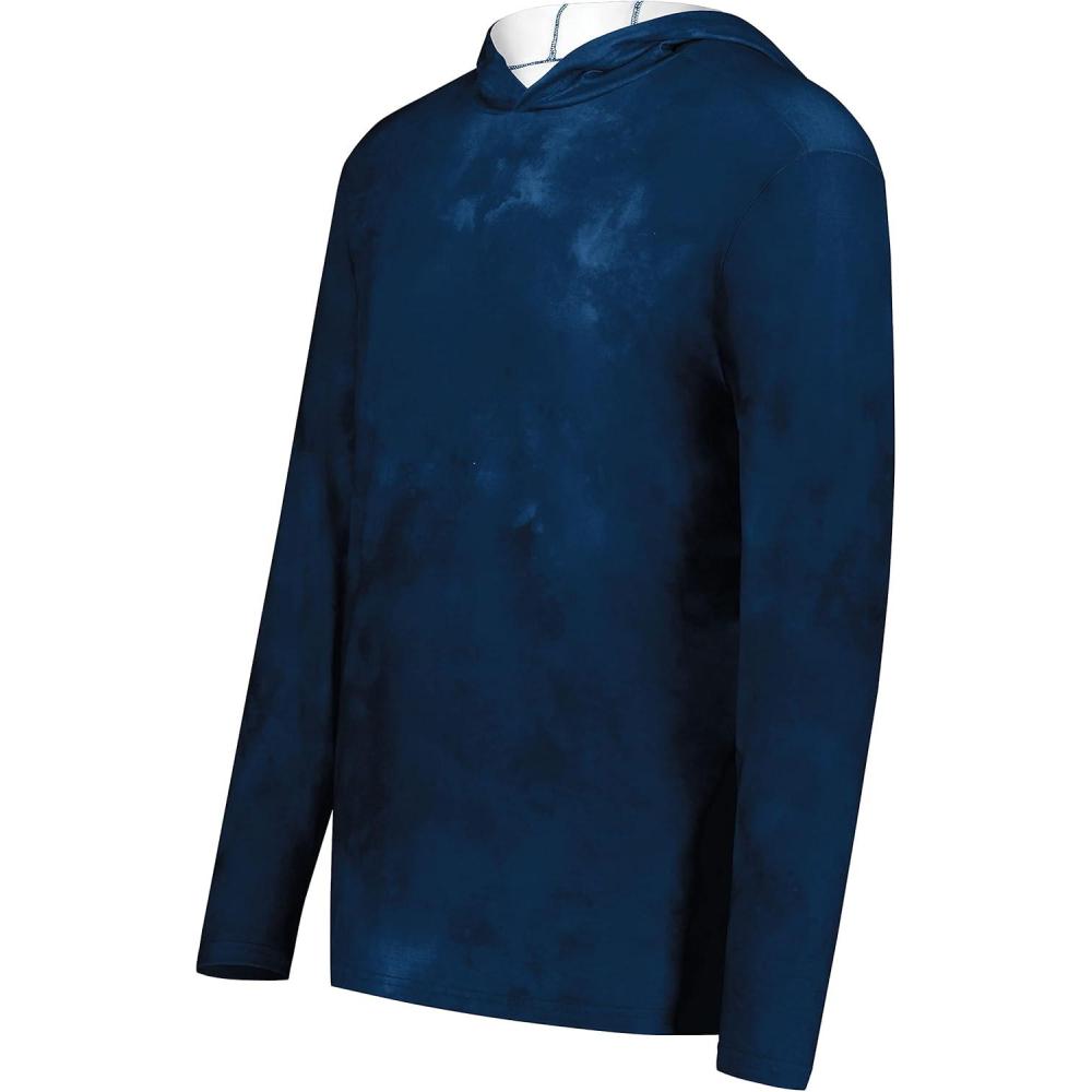 imageHolloway mens Stock Cottontouch Poly HoodieNavy Cloud Print