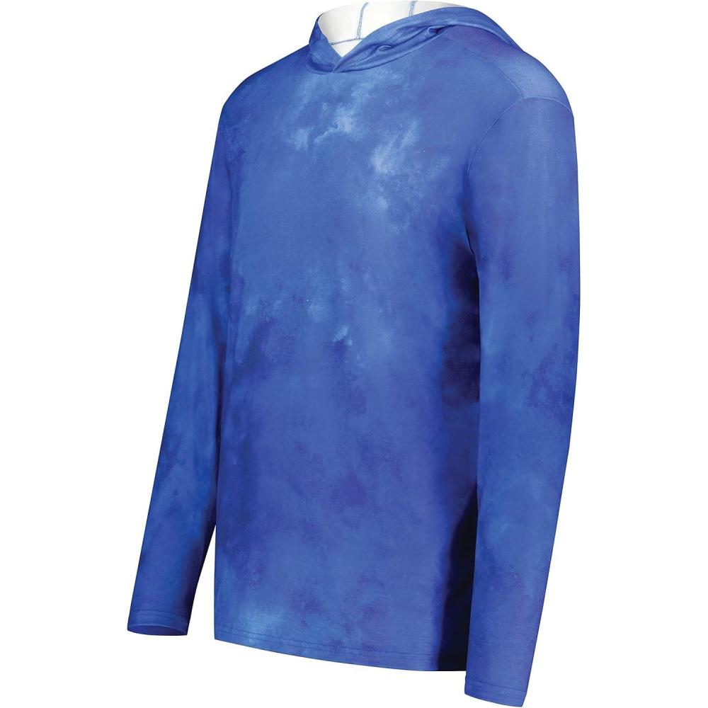 imageHolloway mens Stock Cottontouch Poly HoodieRoyal Cloud Print