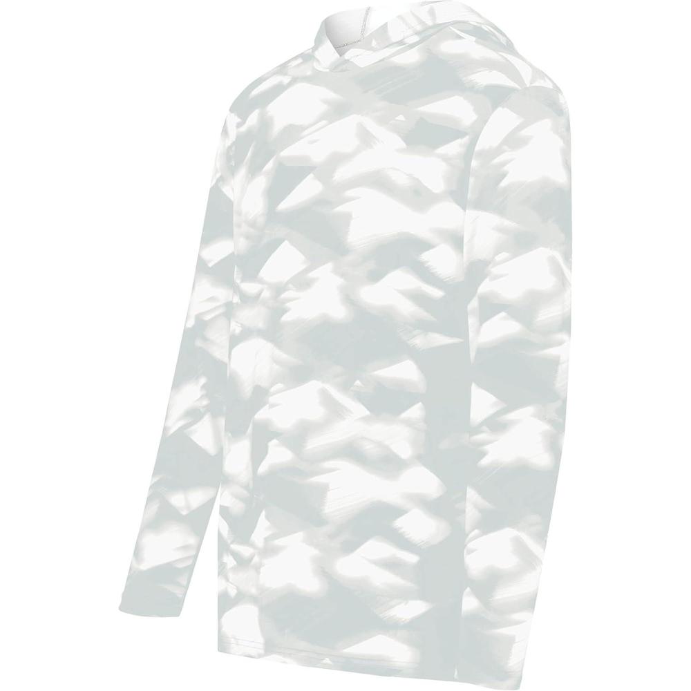 imageHolloway mens Stock Cottontouch Poly HoodieSilver Glacier Print