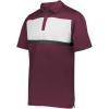 Maroon/White