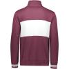 Maroon Heather/White
