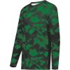 Dark Green Glacier Print