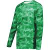 imageHolloway Mens CottonTouch Poly Cloud Long Sleeve TeeKelly Shockwave Print