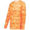 Orange Shockwave Print