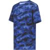 Navy Shockwave Print