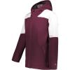 Maroon/White