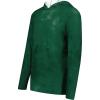 Dark Green Cloud Print