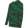 Dark Green Glacier Print