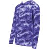 Purple Shockwave Print