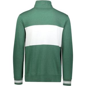 Holloway Men’s American Pullover(Dark Green Heather/White)