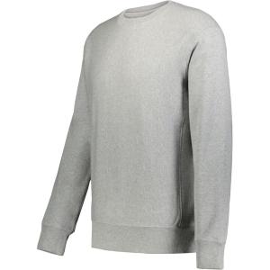 Holloway Mens Holloway Classic Heavyweight Fleece Crew(Charcoal Heather)