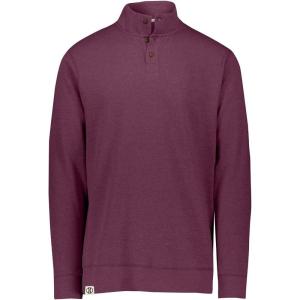 Holloway Unisex-Adult Sophomore Pullover(Maroon Heather)