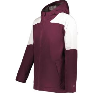 Holloway mens Holloway Cold Secure Jacket(Maroon/White)