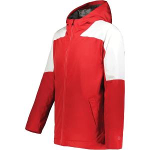 Holloway mens Holloway Cold Secure Jacket(Scarlet/White)