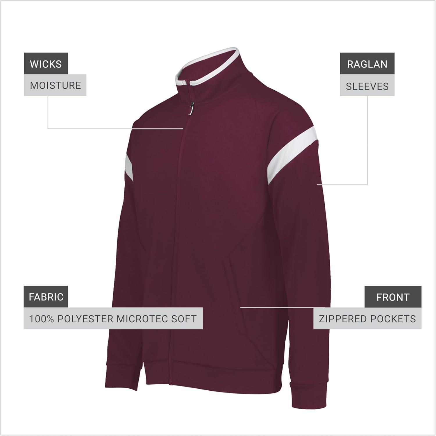 imageHolloway Mens Holloway Limitless JacketMaroonWhite