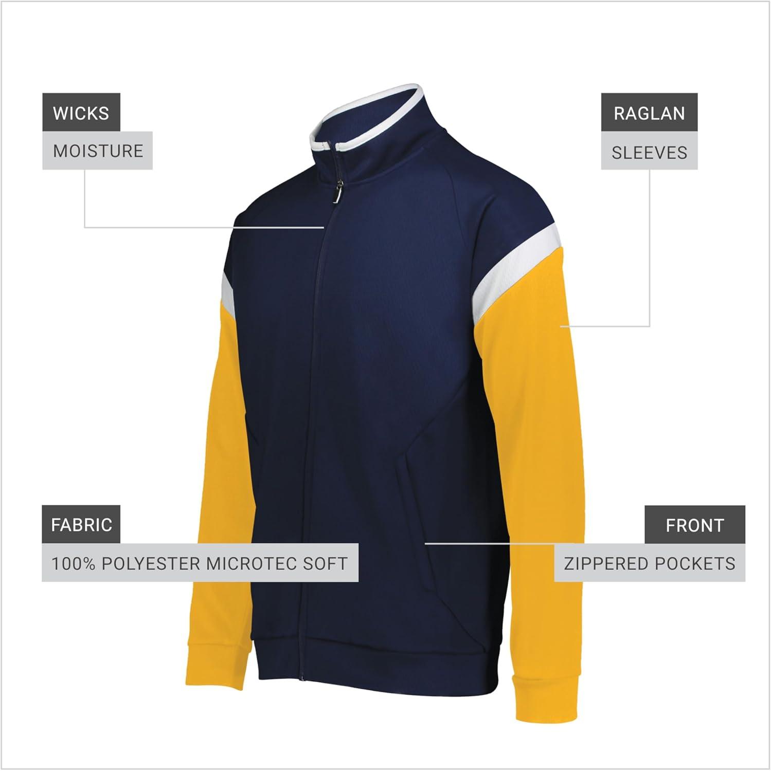 imageHolloway Mens Holloway Limitless JacketNavyWhiteGold