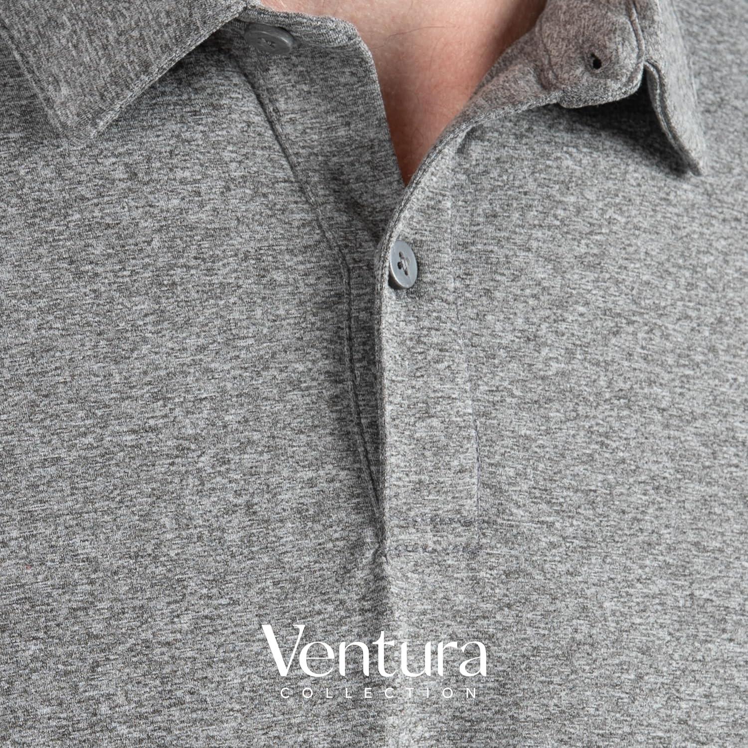 imageHolloway Mens Holloway Ventura PoloGrey Heather