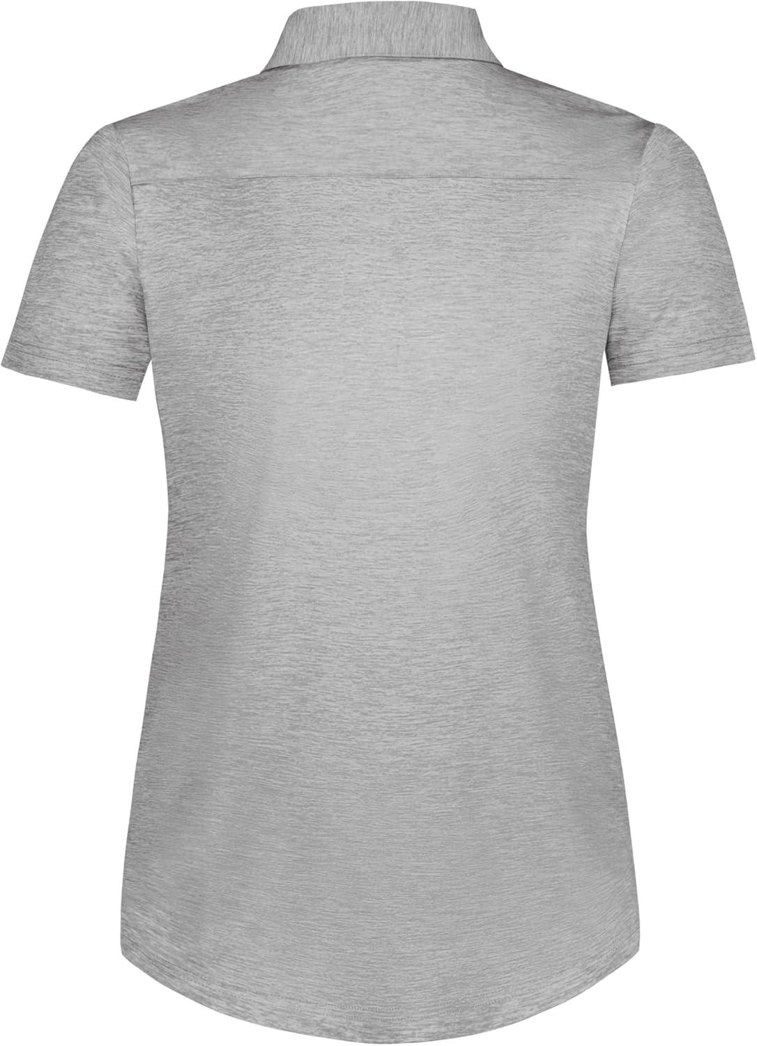 imageHolloway Womens Electrify Polo Powered by CoolcoreAthletic Grey Heather