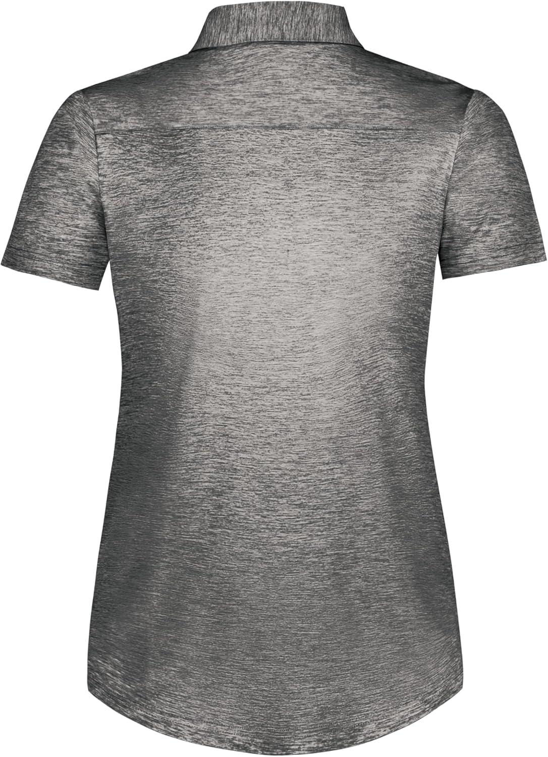 imageHolloway Womens Electrify Polo Powered by CoolcoreBlack Heather