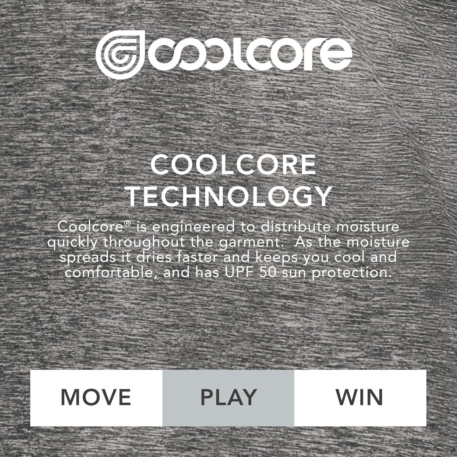 imageHolloway Womens Electrify Polo Powered by CoolcoreBlack Heather
