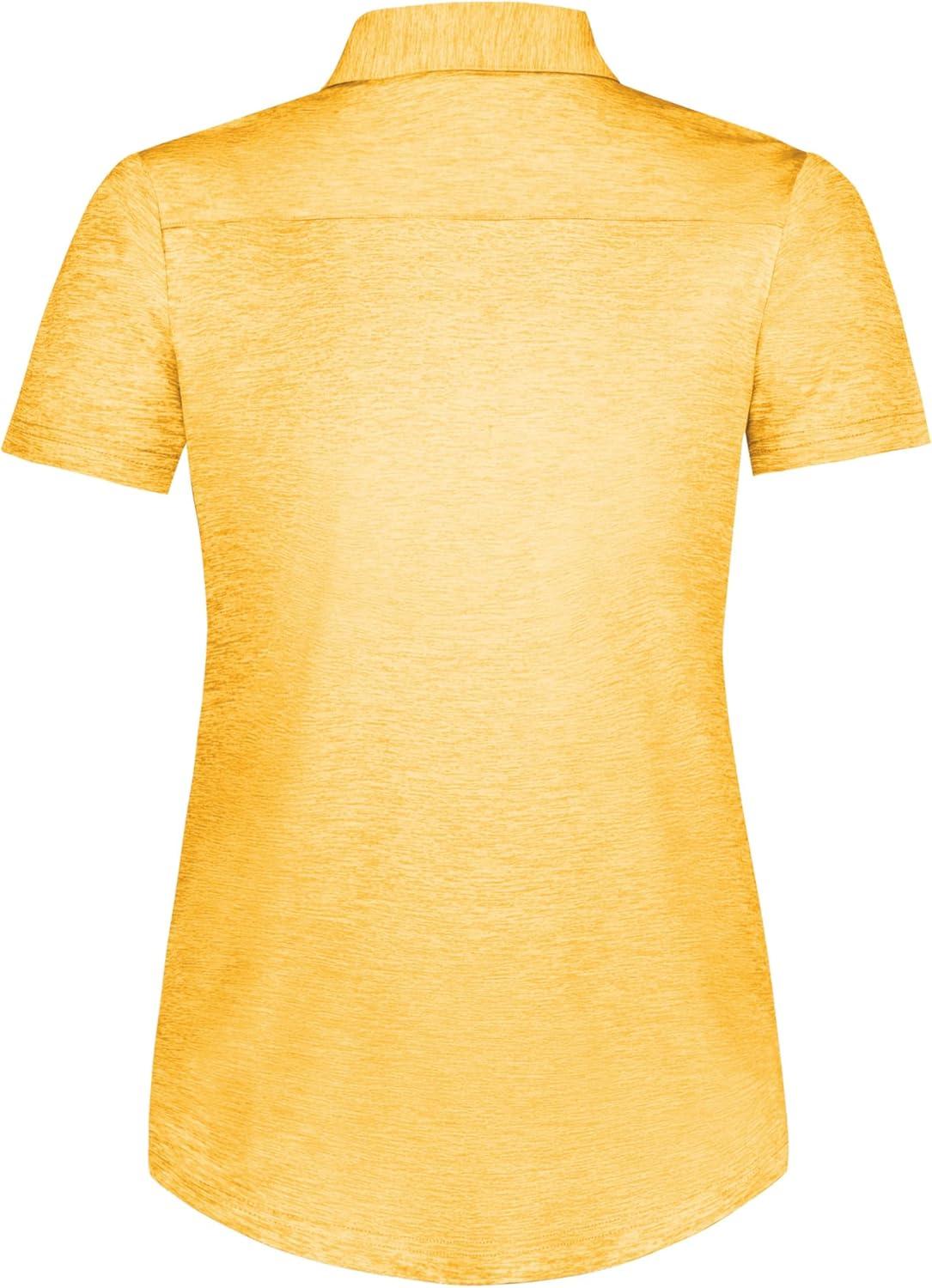 imageHolloway Womens Electrify Polo Powered by CoolcoreGold Heather