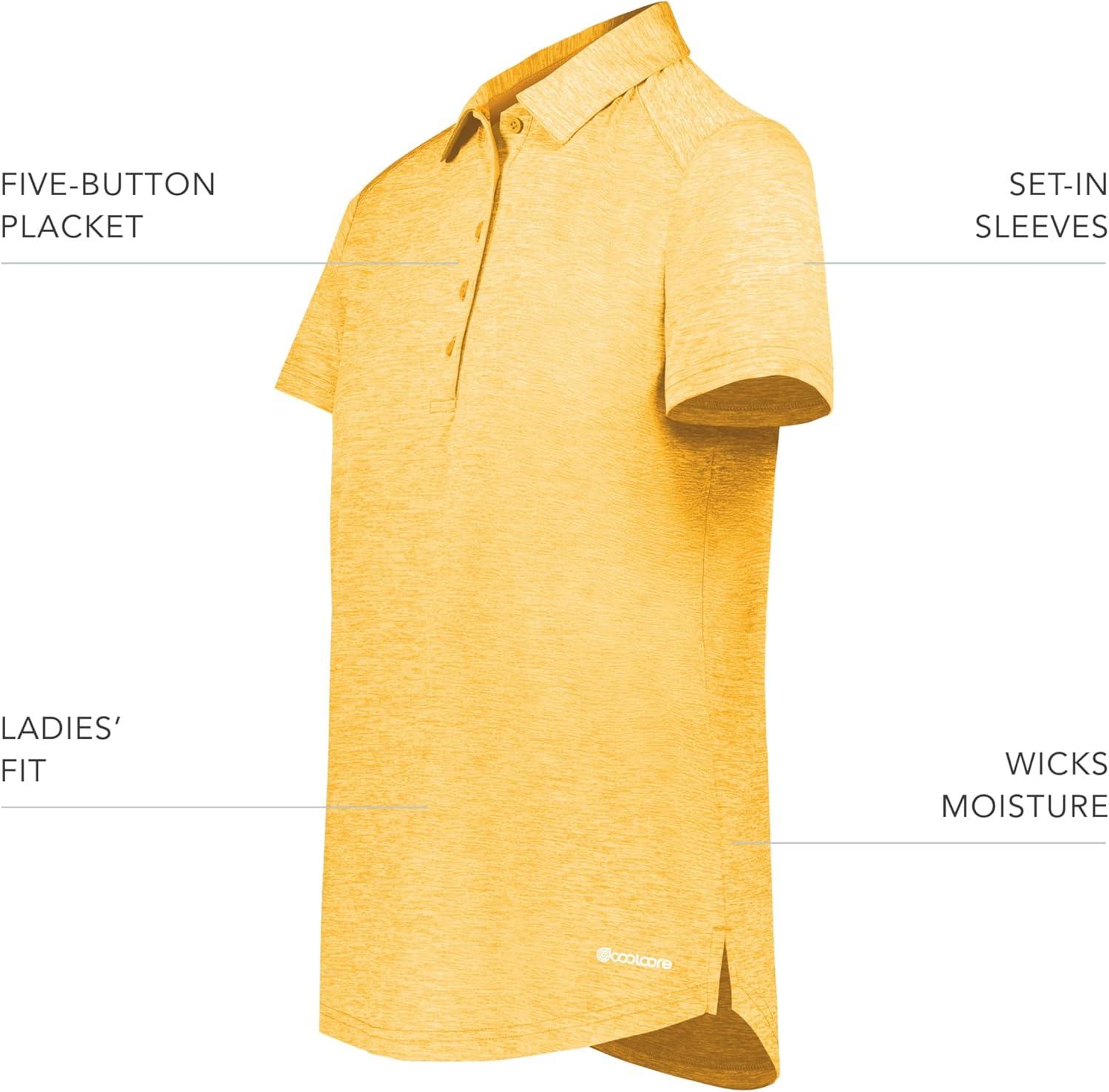 imageHolloway Womens Electrify Polo Powered by CoolcoreGold Heather