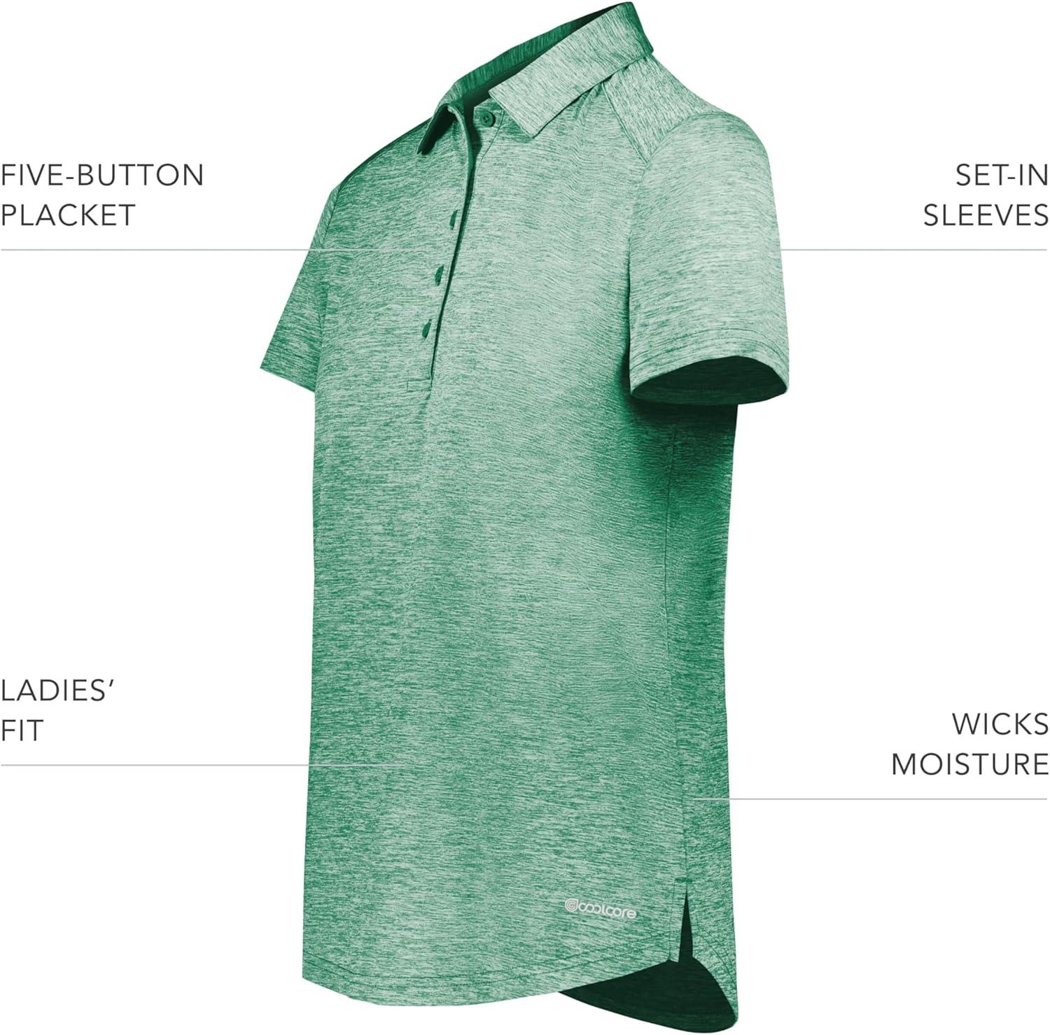 imageHolloway Womens Electrify Polo Powered by CoolcoreKelly Heather