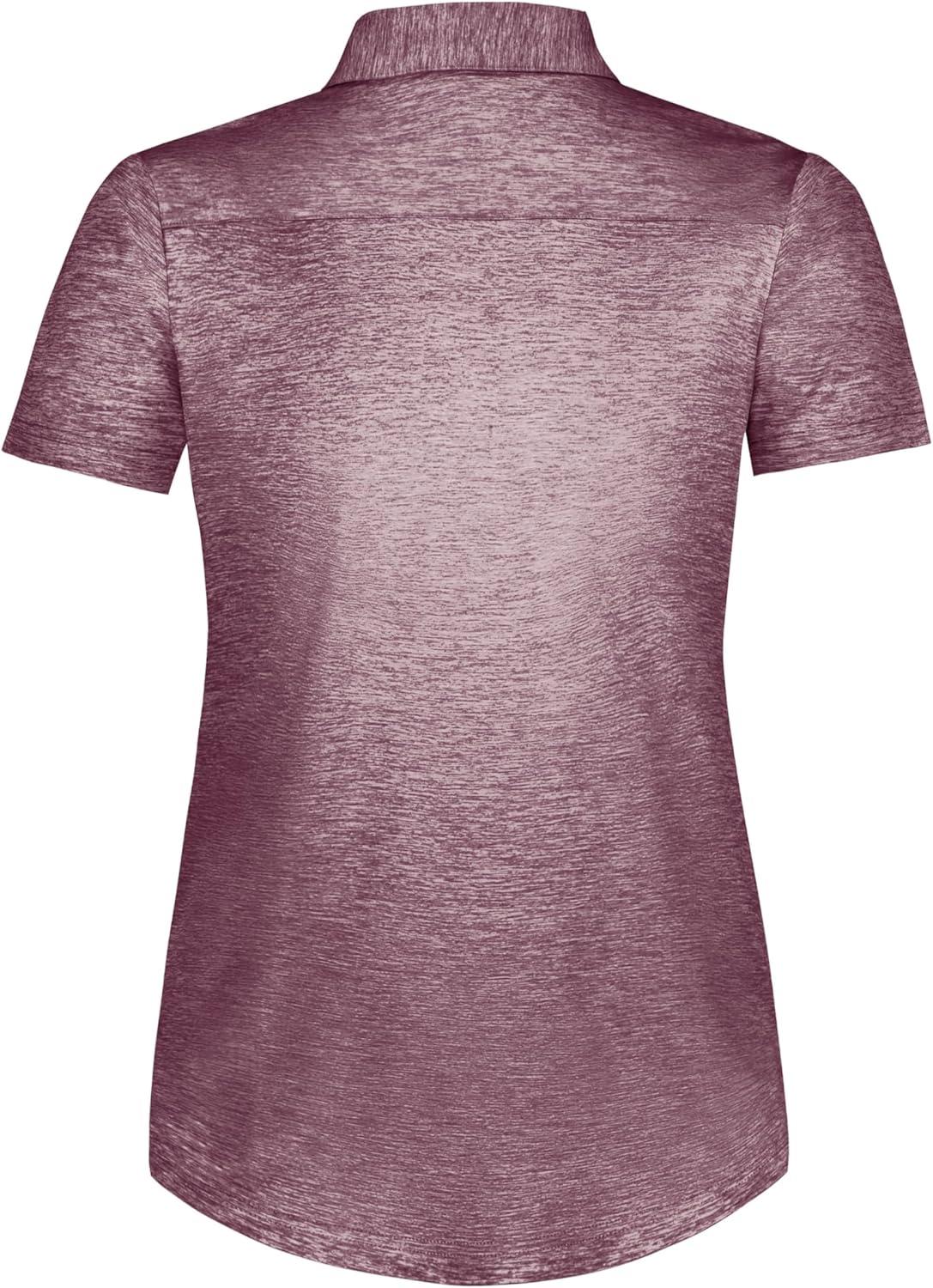imageHolloway Womens Electrify Polo Powered by CoolcoreMaroon Heather