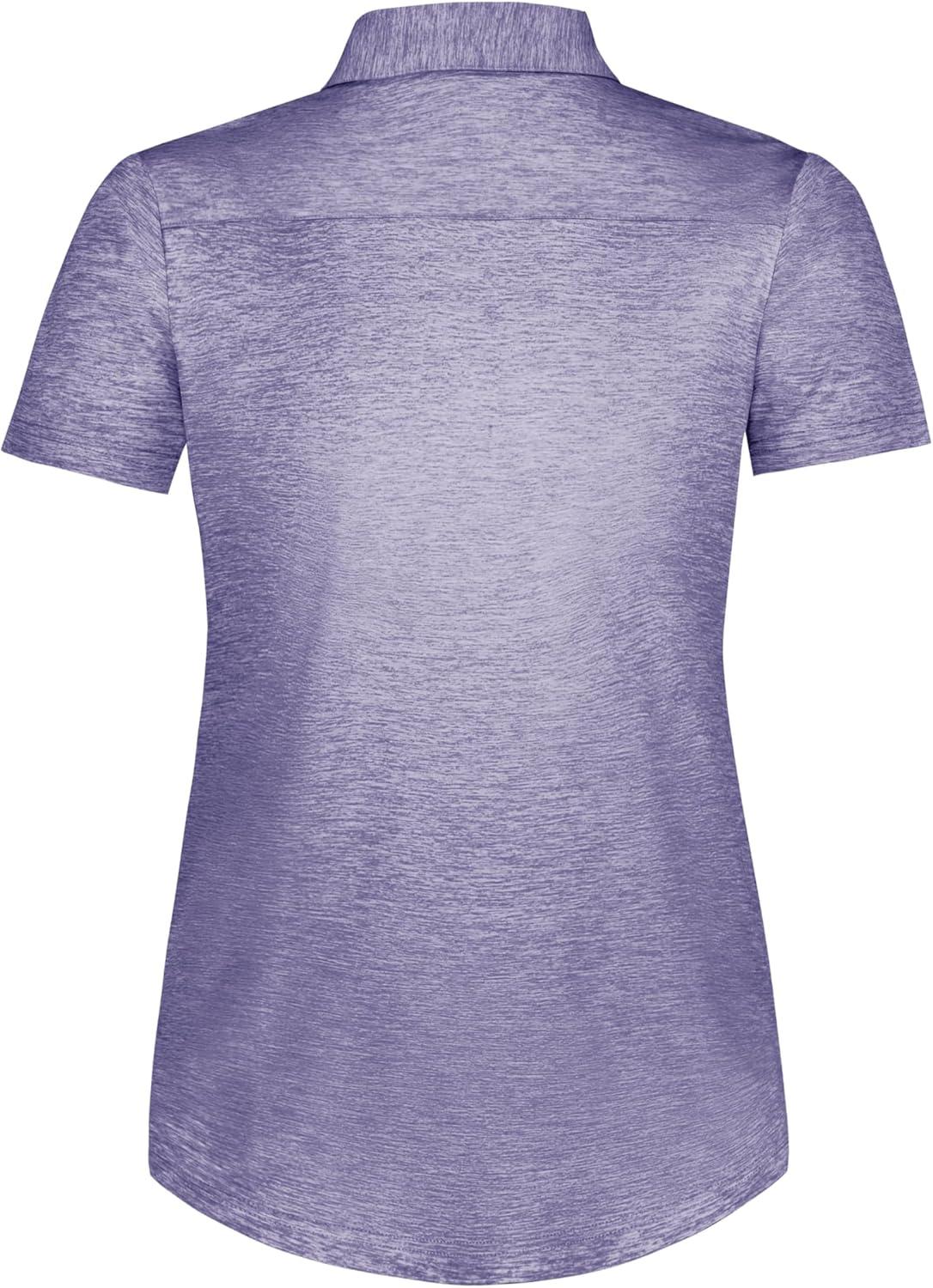imageHolloway Womens Electrify Polo Powered by CoolcorePurple Heather