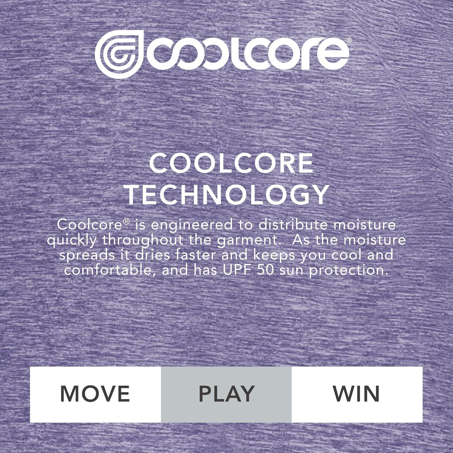 imageHolloway Womens Electrify Polo Powered by CoolcorePurple Heather