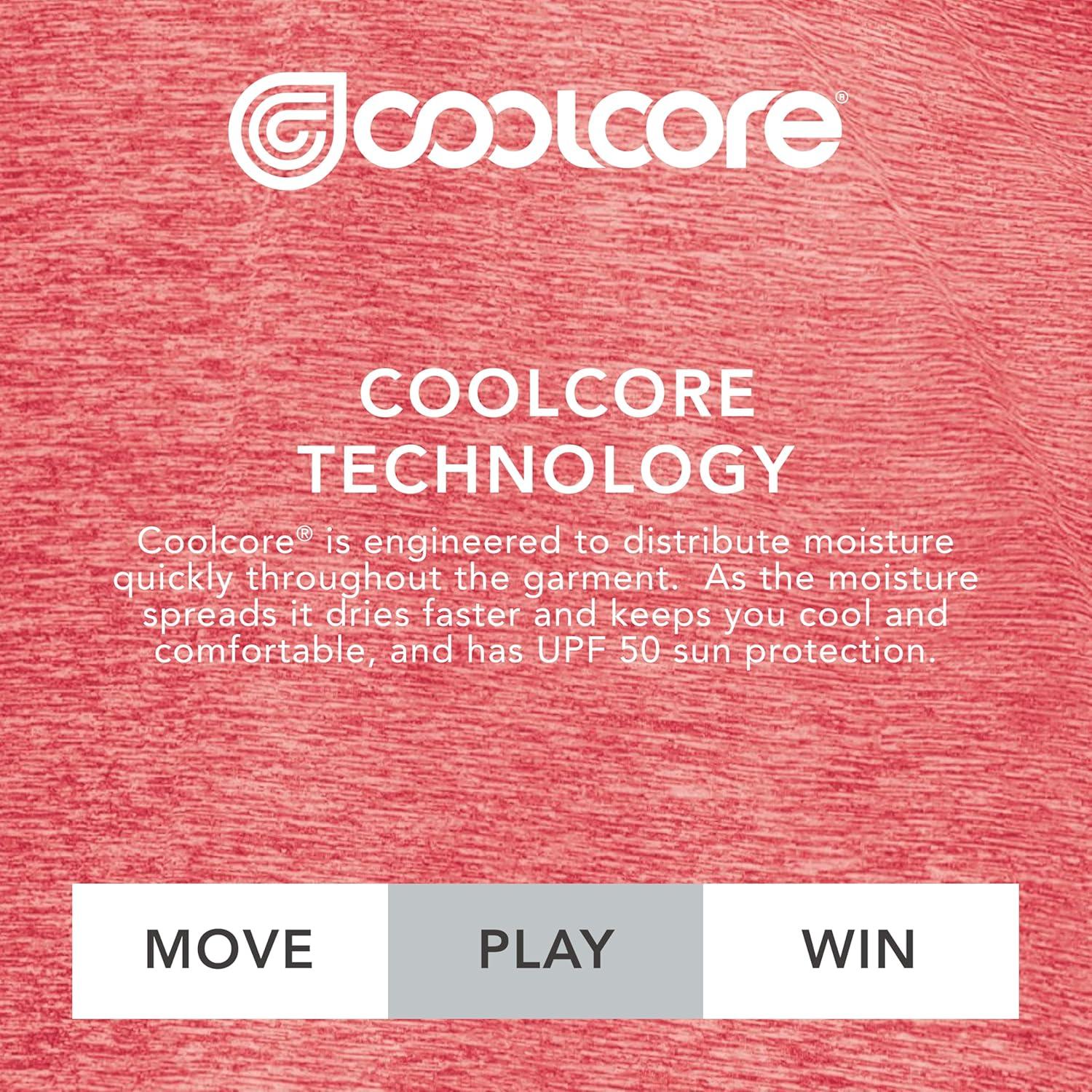 imageHolloway Womens Electrify Polo Powered by CoolcoreScarlet Heather