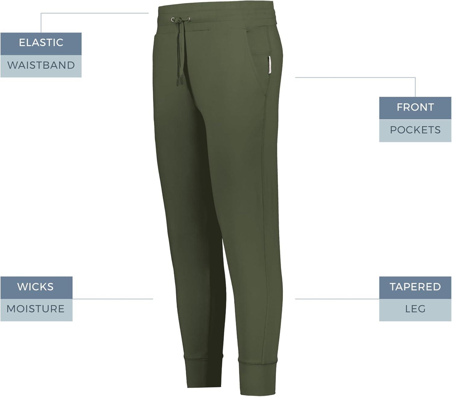 imageHolloway Womens Womens Ventura Soft Knit Jogger Workout Pants with Pockets Athletic Sweatpants amp Joggers for TrainingOlive