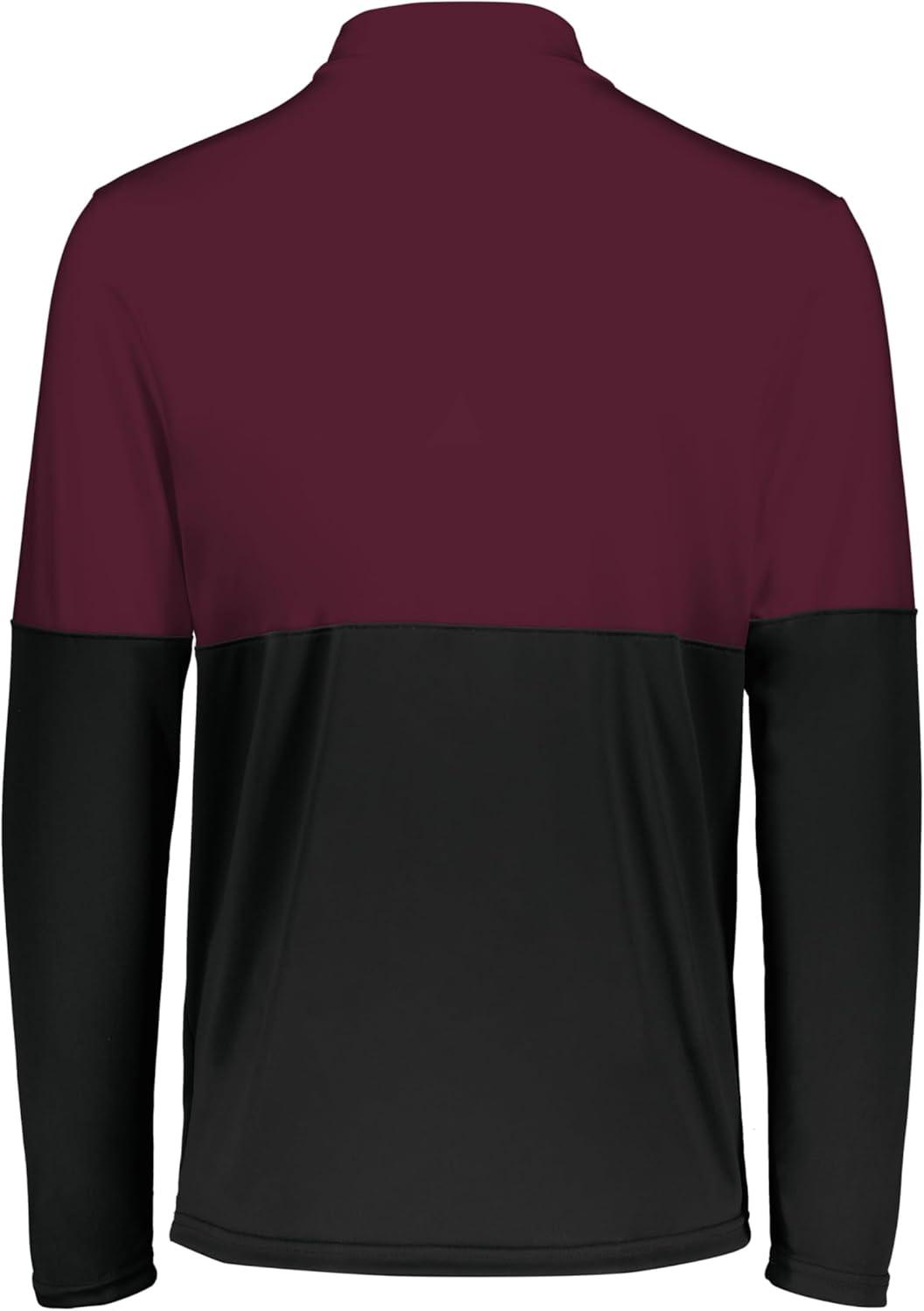 imageHolloway mens Holloway Momentum Team 14 Zip PulloverBlackMaroon